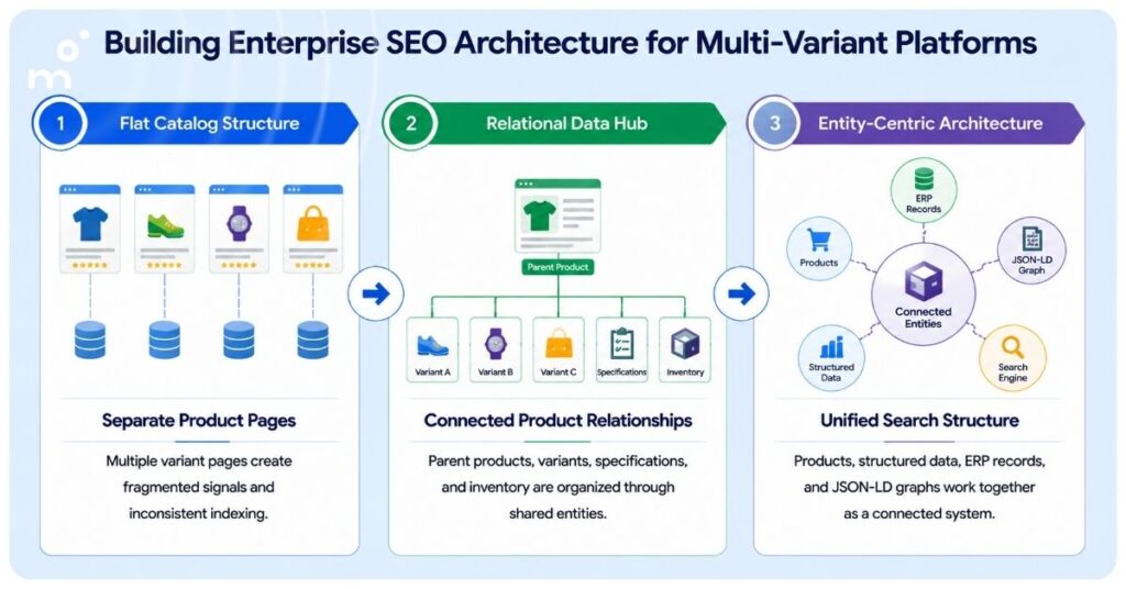 Building Enterprise SEO Architecture for Multi-Variant Platforms