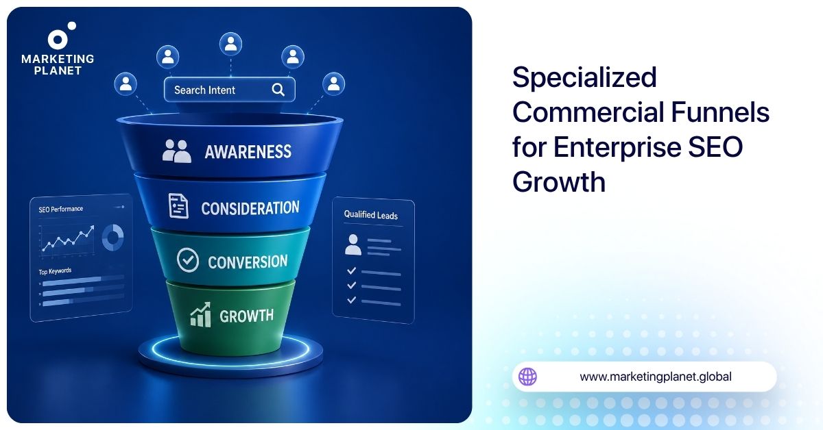 Specialized Commercial Funnels for Enterprise SEO Growth